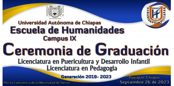 Graduación de la Generación 2019-2023