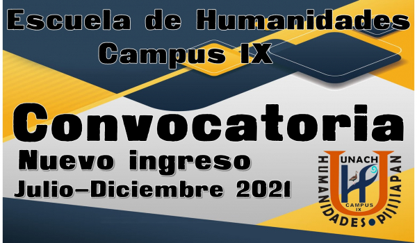 Convocatoria Julio - Diciembre 2021